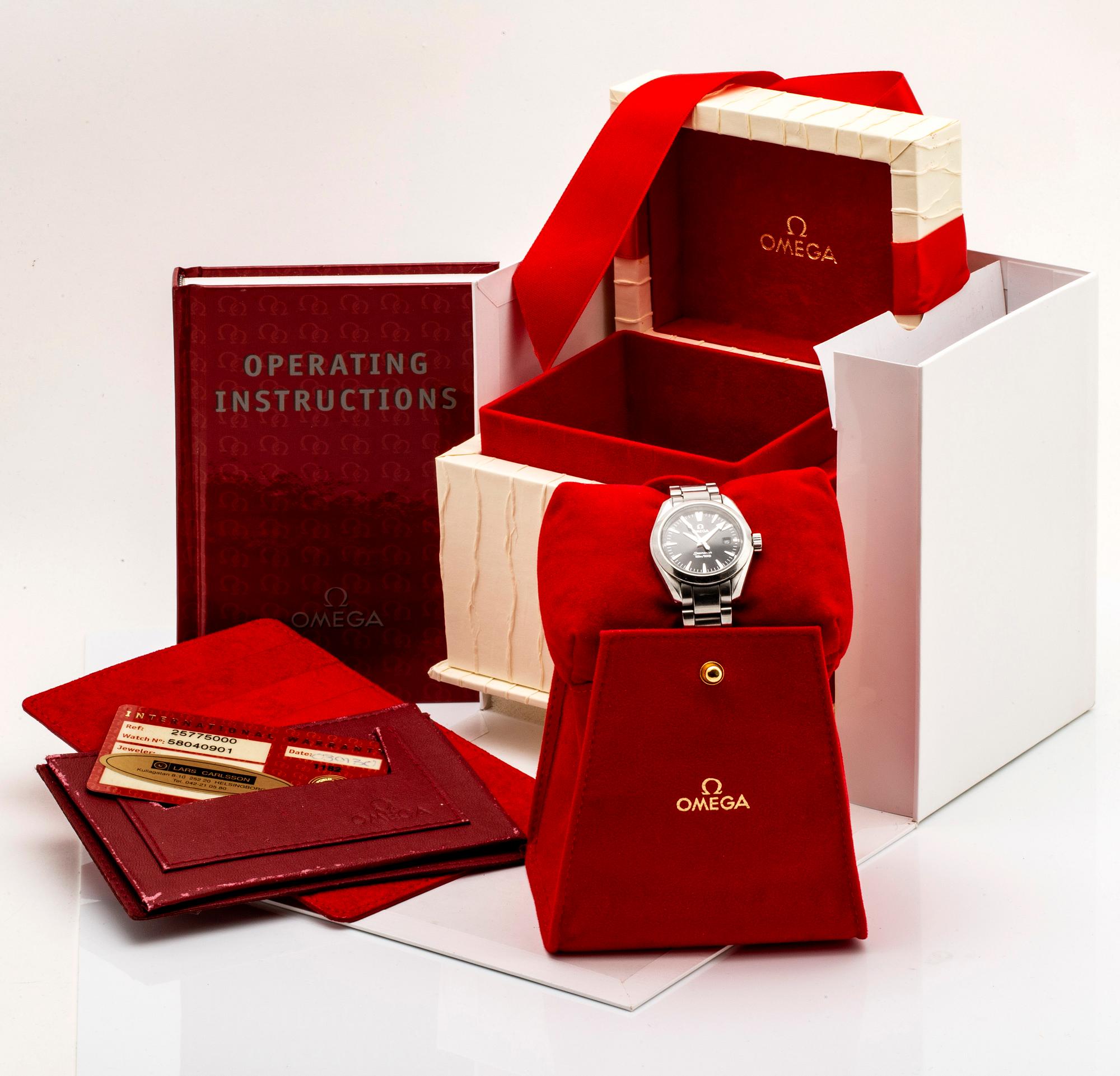 Omega, Seamaster, Aqua Terra, wristwatch, 29 mm.