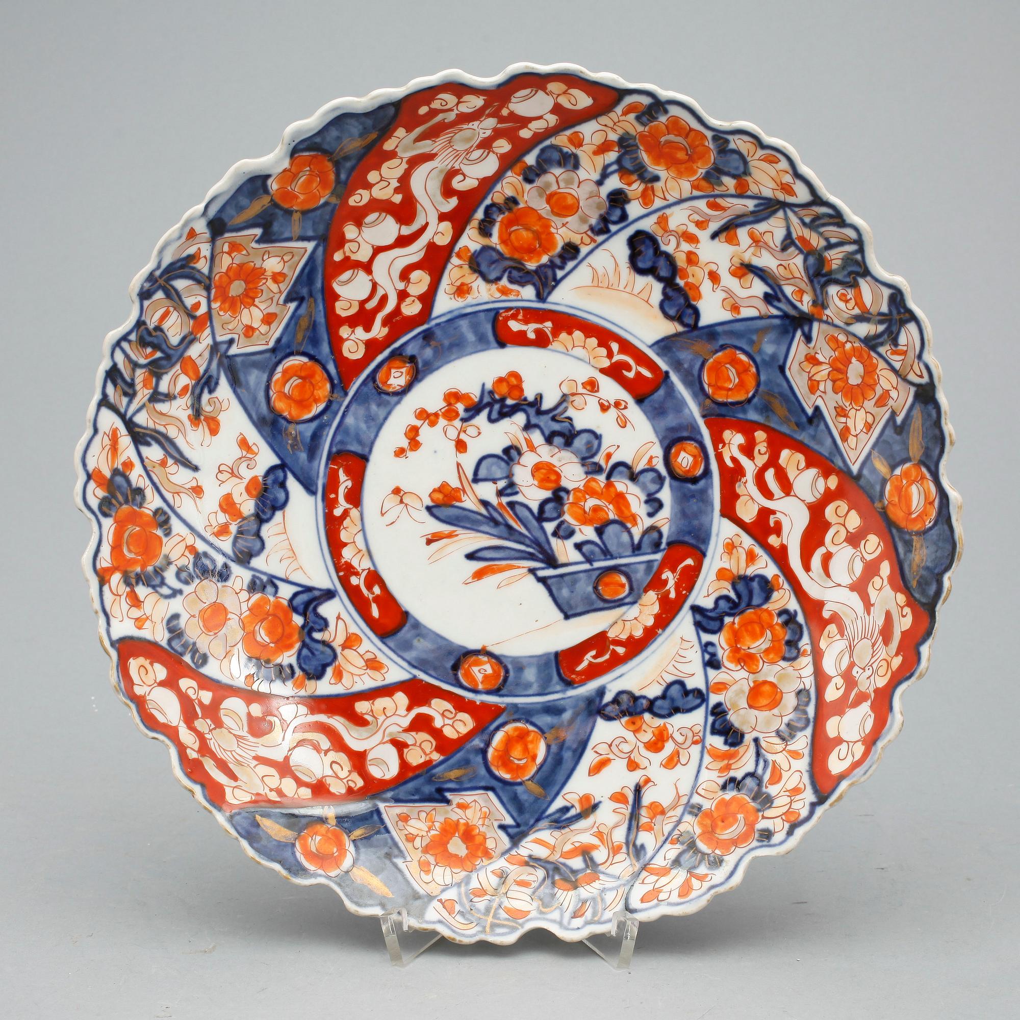 FAT, 9 delar, porslin, Japan, 1900-tal.