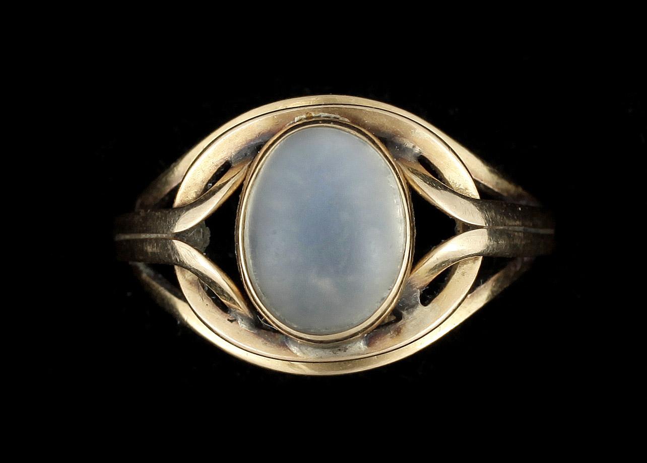 PARTI GULDSMYCKEN, 6 delar, mest 18K, 1900-tal. Tot ca 28 gram.