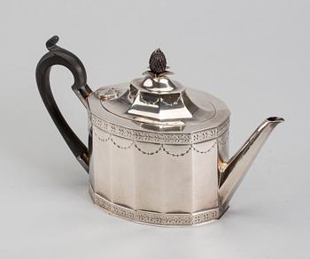 TEKANNA, silver, trol Roberts & Belk, Sheffield, England 1925.