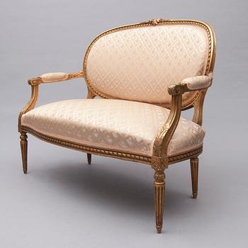 SOFFA, Louis- XVI-stil, 1900-talets första hälft.