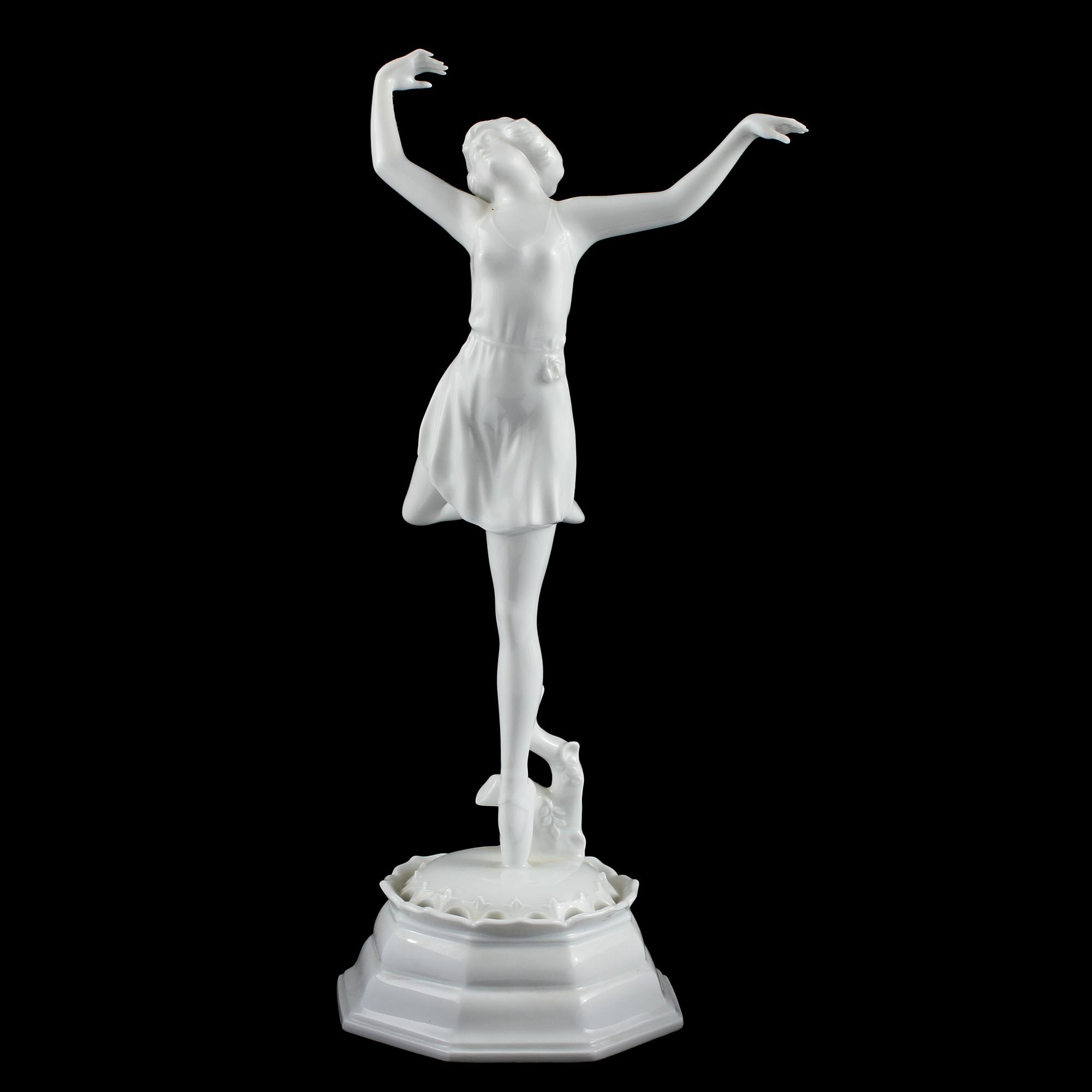 FIGURIN, porslin, Rosenthal, omkring 1900-talets mitt.