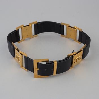 CHANEL, skärp, storlek 70.