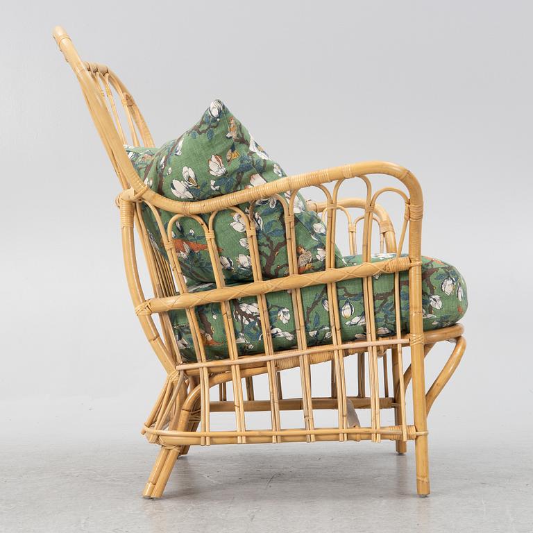 Josef Frank, fåtölj, modell B 311, Firma Svenskt Tenn.