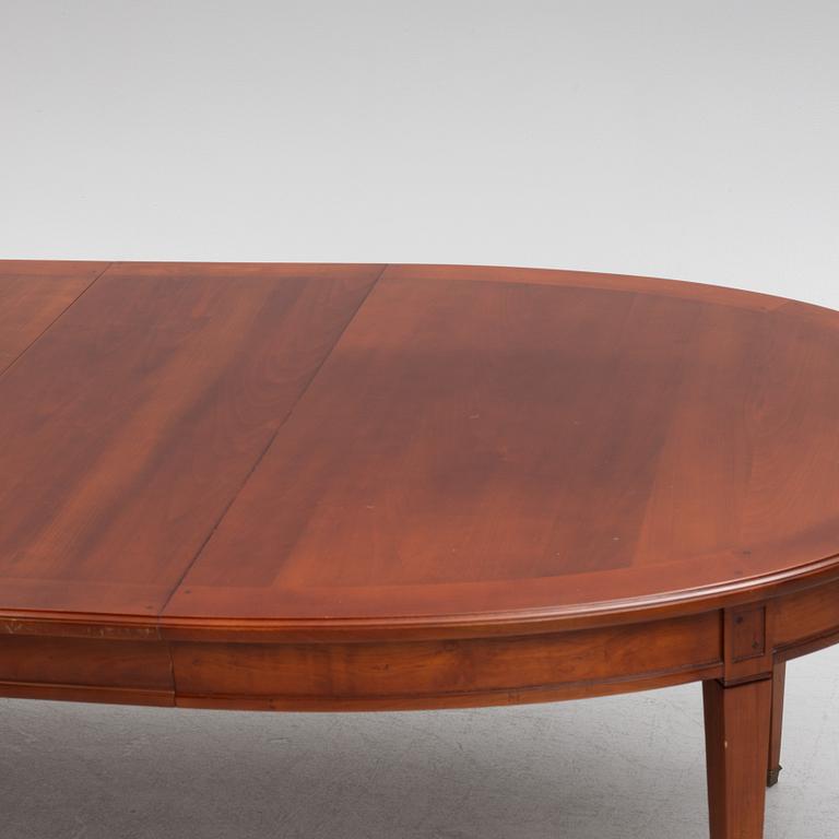 A Gustavian Style Dining Table, second half of the 20th Century.