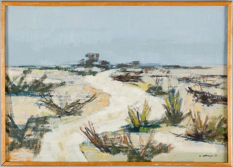 KURT ULLBERGER, olja på duk, signerad och daterad -59.