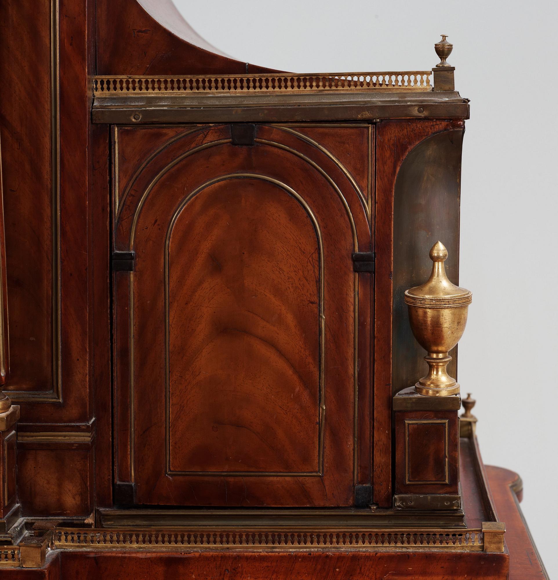 A RUSSIAN DIRECTOIRE 1790'S WRITING TABLE ATTRIBUTED TO CHRISTIAN MEYER.