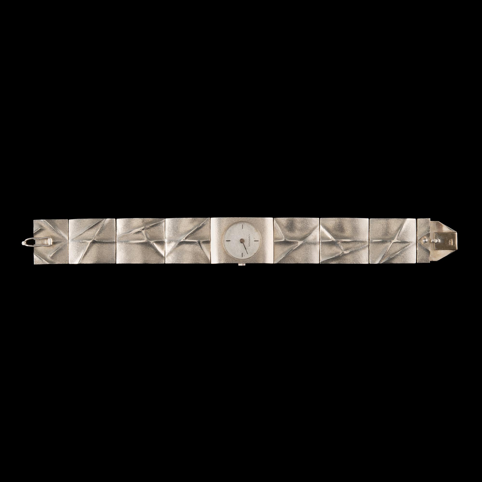 Björn Weckström, ARMBANDSUR, sterling silver, "Istral" Lapponia 1992.