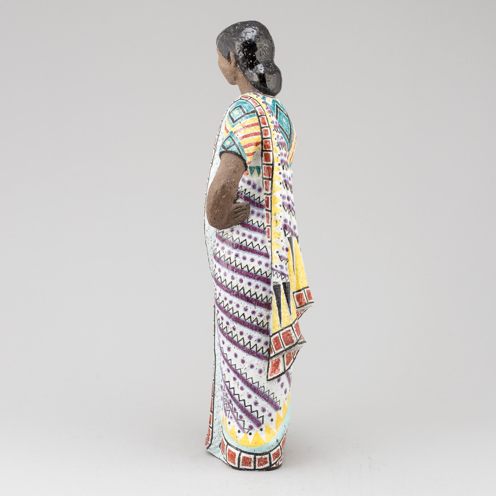 MARI SIMMULSON, a stoneware figurine, Upsala Ekeby. Signed and numbered 50/50.