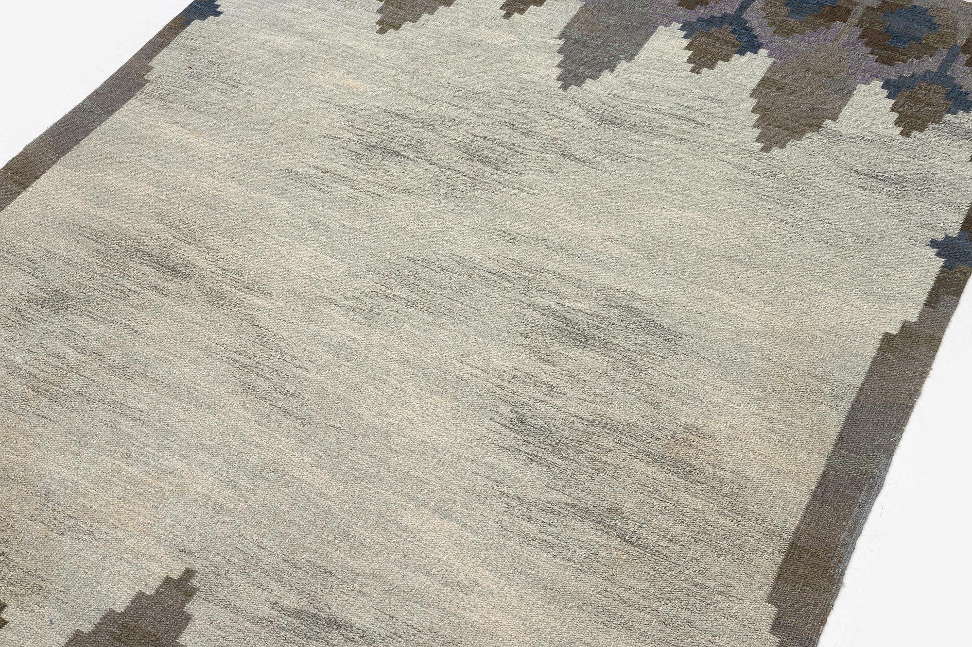 Judith Johansson, a carpet, 'Norrviken', rölakan, c. 283 x 190 cm, signed JJ.