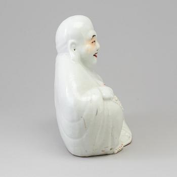 A Chinese porcelain Buddhai, 20th century.