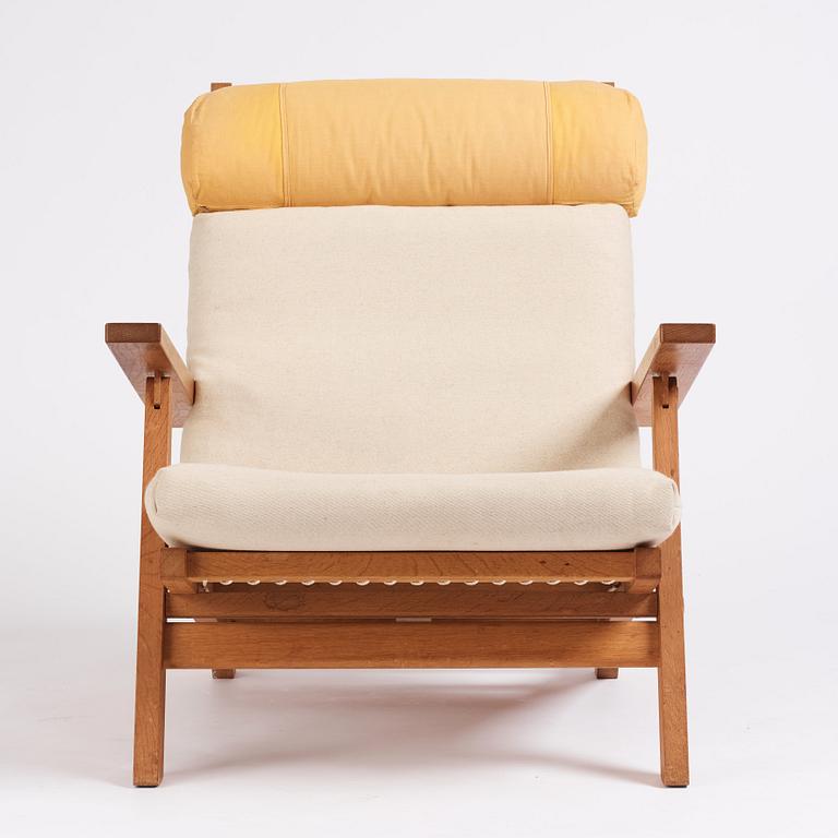 Hans J. Wegner, Folding armchair, model "AP-72", Anders Pedersen AP Stolen Denmark 1960s.