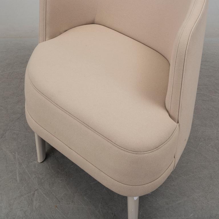 Jonny Johansson, an upholstered easy chair, "Studie No 1", Acne Studios by O.H. Sjögren, Tranås, Sweden.