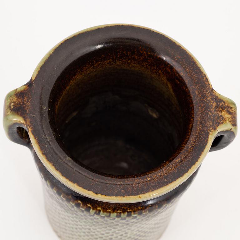 Stig Lindberg, a stoneware vase, Gustavsbergs studio.