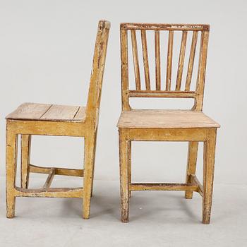 STOLAR, ett par, 1800-tal.