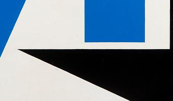 Lars-Gunnar Nordström, Valkoinen, musta ja sininen sommitelma.