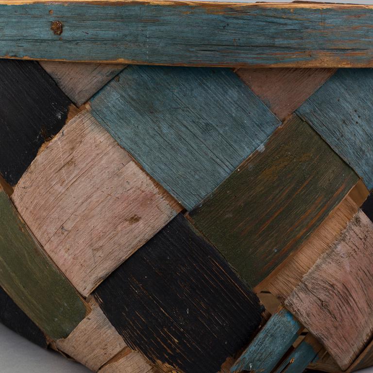 KORG, allmoge, Hälsingland, 1800-tal.