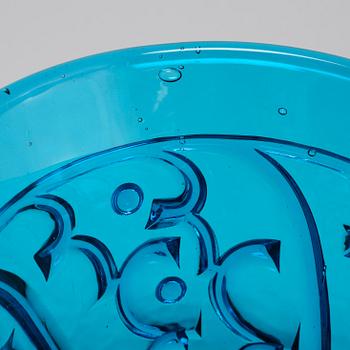 EDVIN OLLERS, vas, glas, Elme Glasbruk.