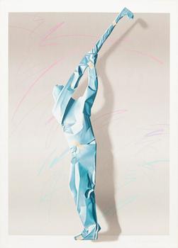 Yrjö Edelmann, "Wrapped golfer".