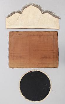 TEXTILIER, 4 delar, sekelskiftet 1900.