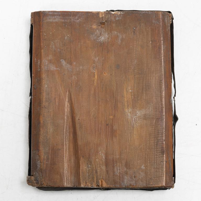 A Russian silver oclad, St Petersburg, 1801.