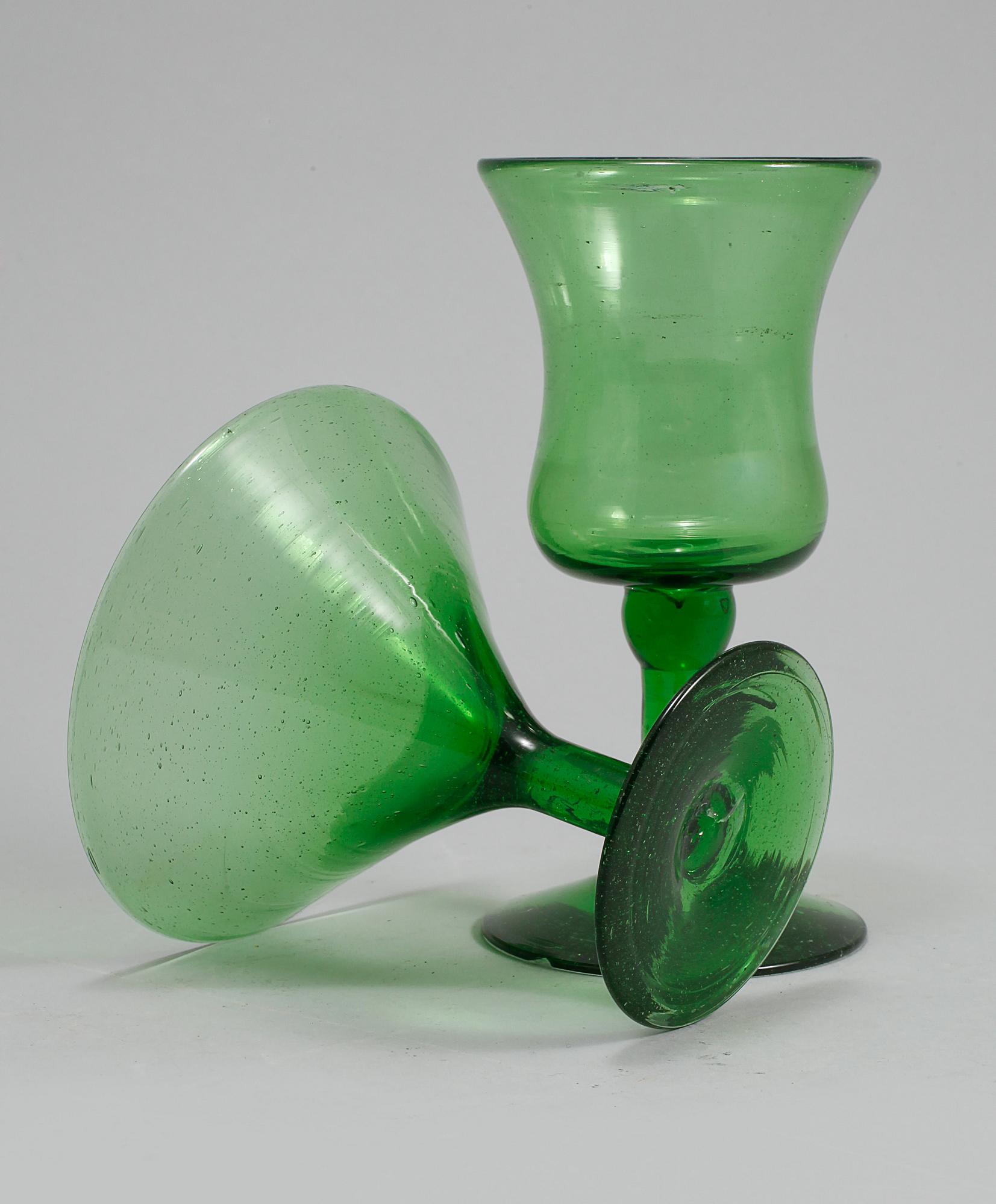 SERVISDELAR, 86 st, glas, Mexiko, 1900-talets andra hälft.