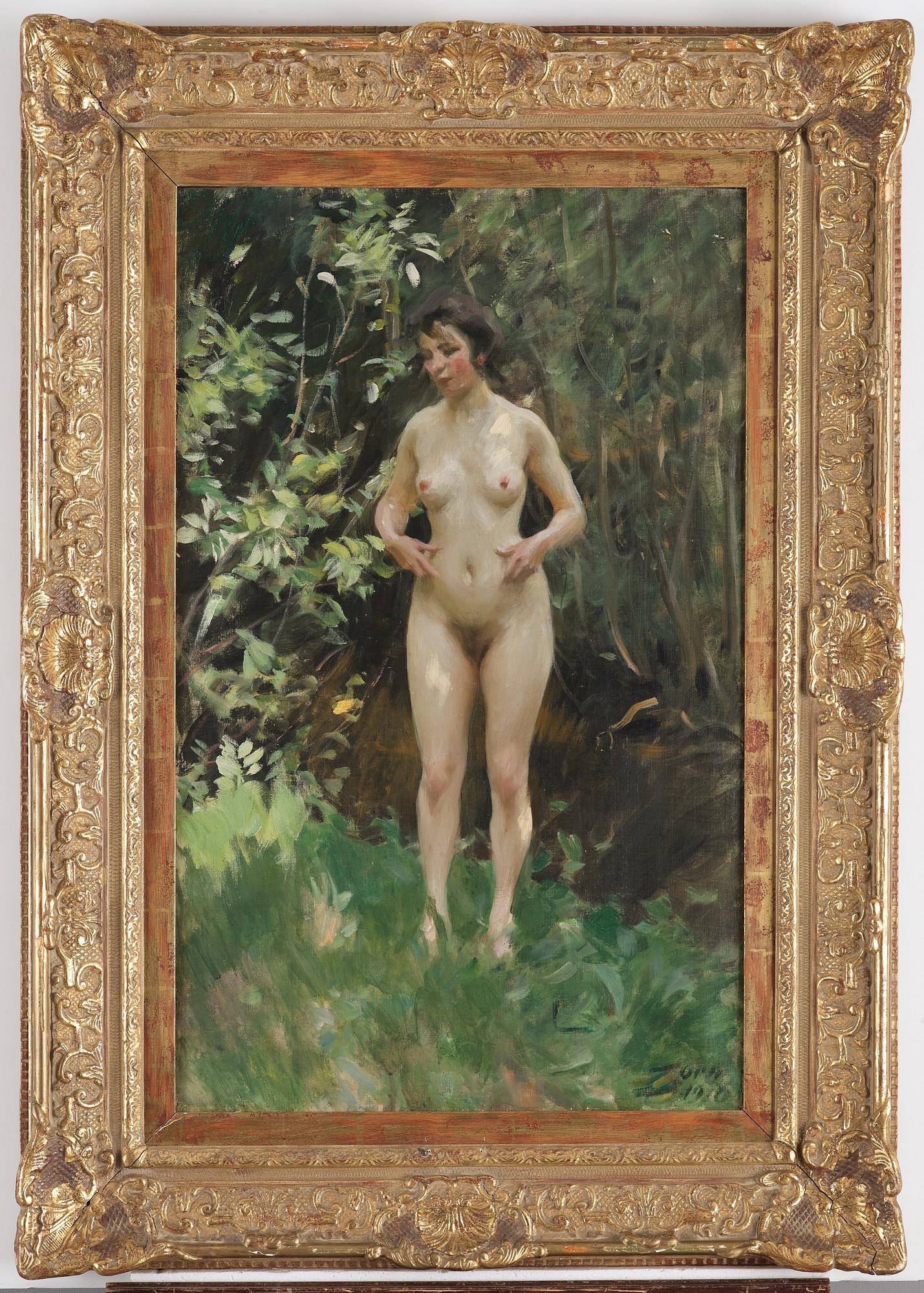 Anders Zorn, "Leda".