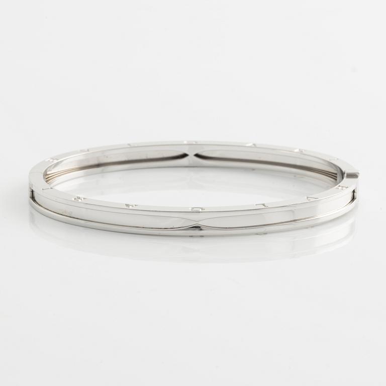 Bulgari armring 18K vitguld B.zero1.