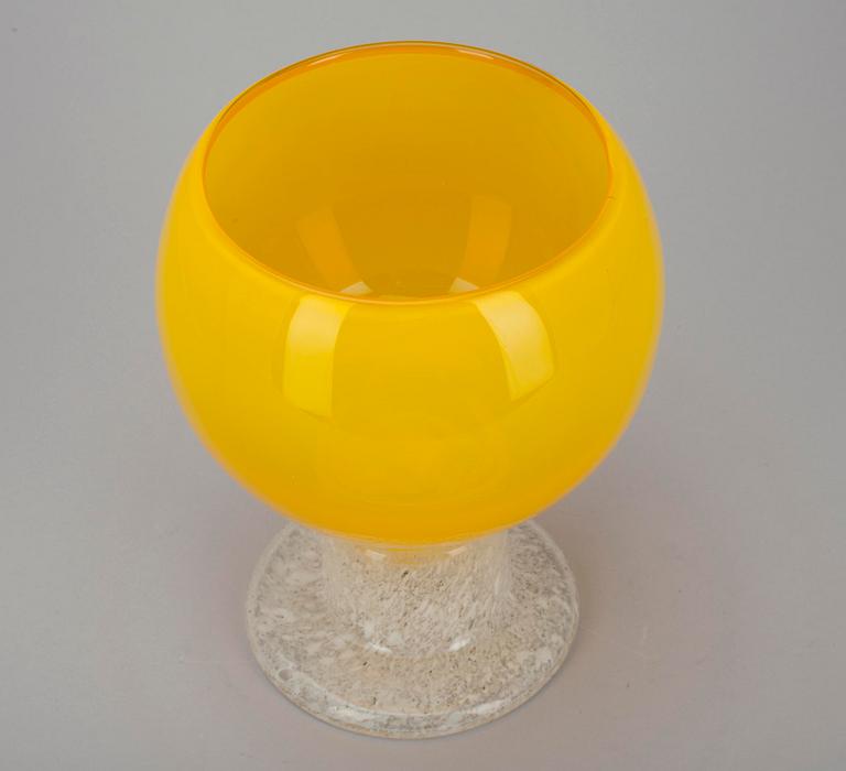 POKAL, glas, signerad, Kaj Franck, Notsjö, 1900-talets senare hälft.