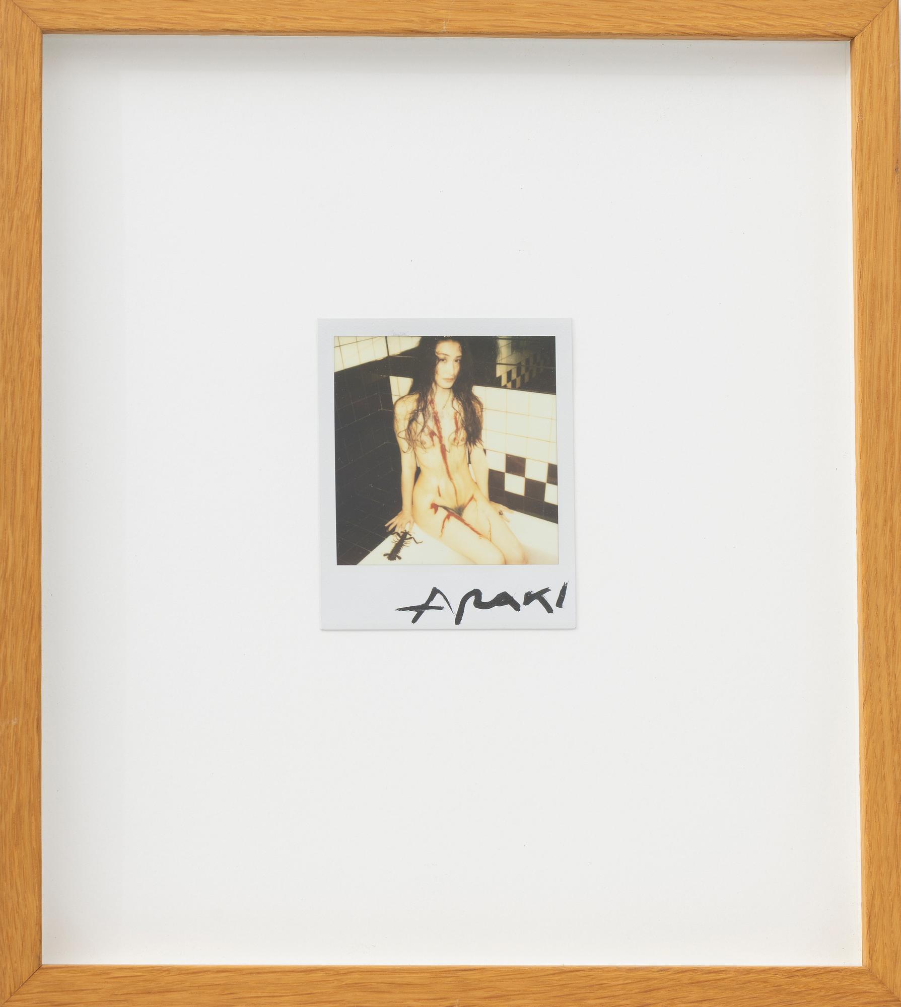 Nobuyoshi Araki, Polaroid photograph.