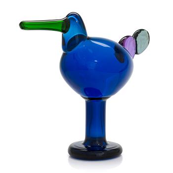 Oiva Toikka, A glass bird, signed Oiva Toikka IITTALA SCOPE 2019 312/500.