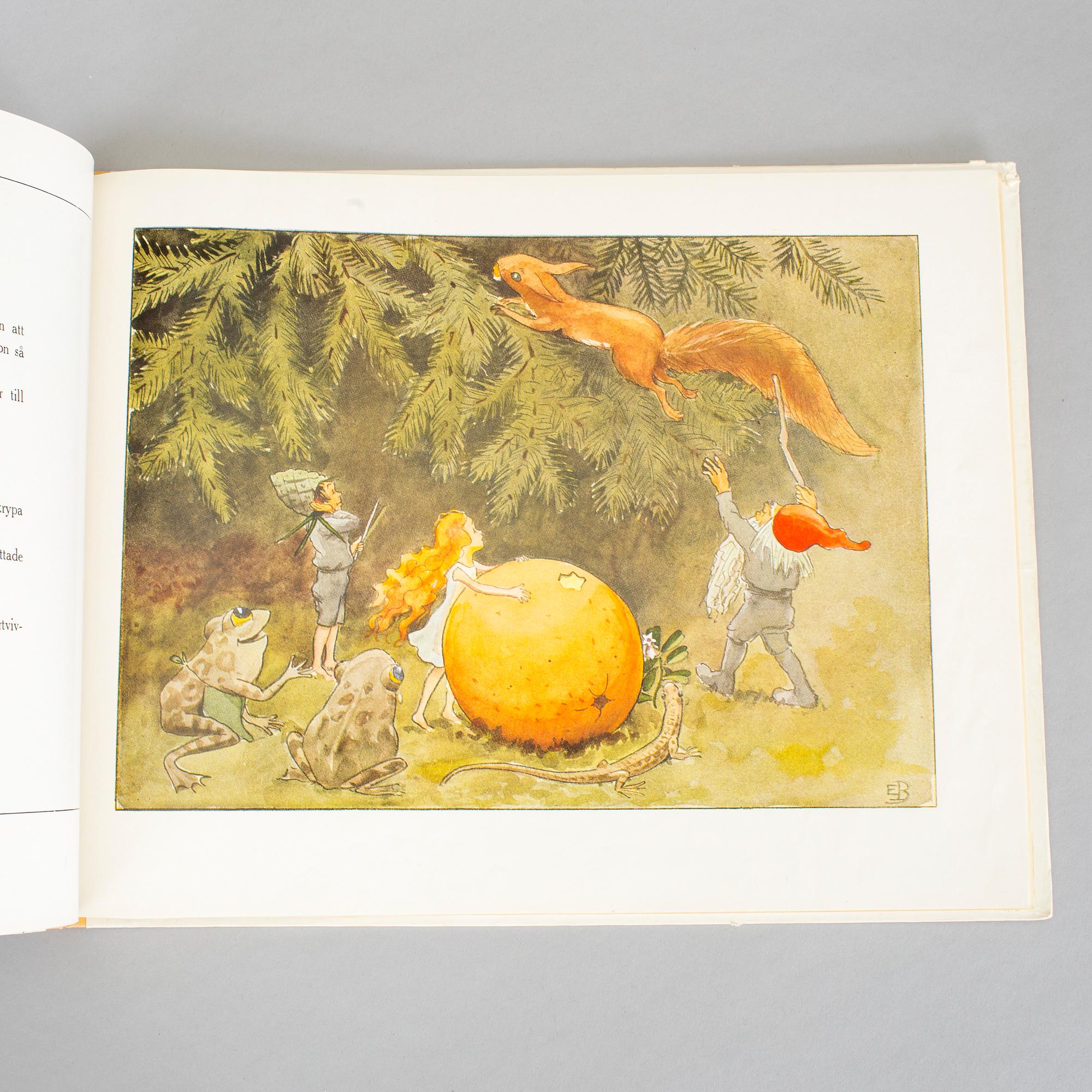 ELSA BESKOW, 9 böcker, bla Sol-ägget och Petter och Lotta på äventyr, med förf egenhändiga dedikation.