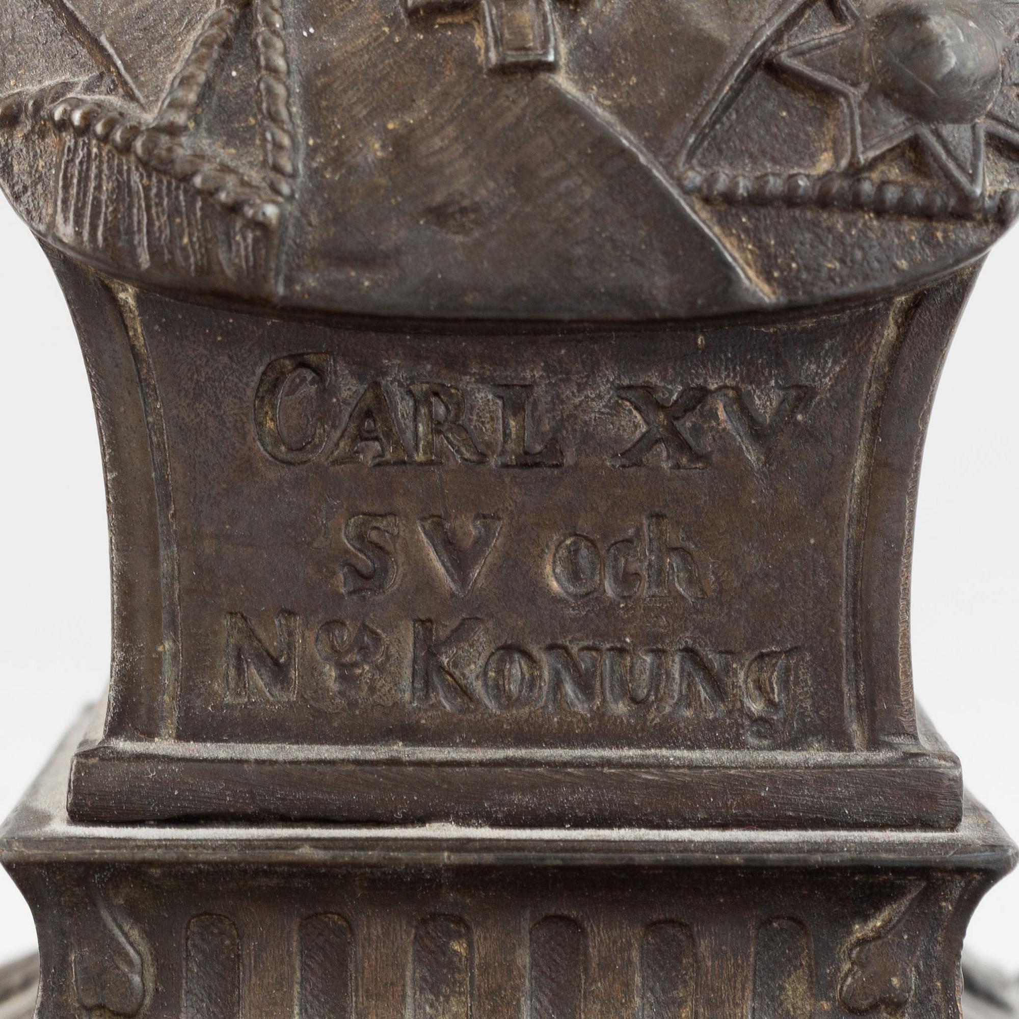 A pair of candelsticks, second half of the 19th century.