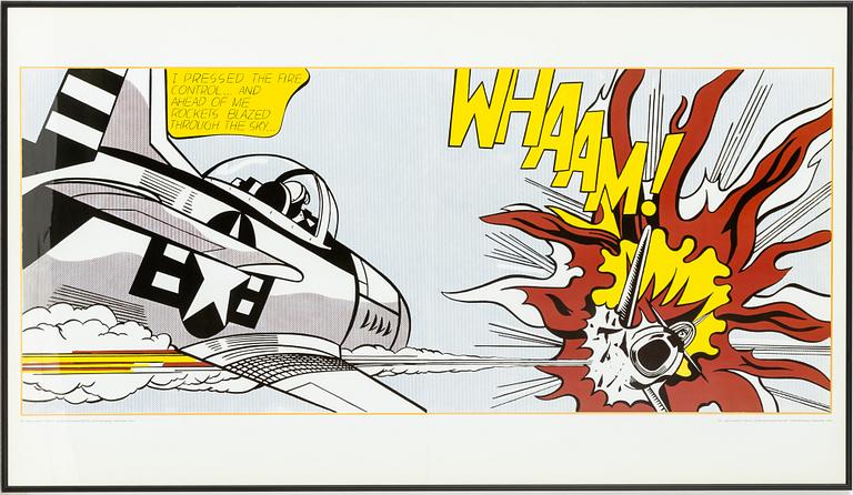 Roy Lichtenstein, "Wham".