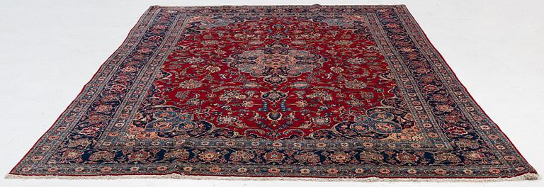 Carpet, Keshan, approx. 360 x 260 cm.