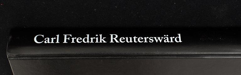 A BOOK w 4 PRINTS BY CARL FREDRIK REUTERSWÄRD,