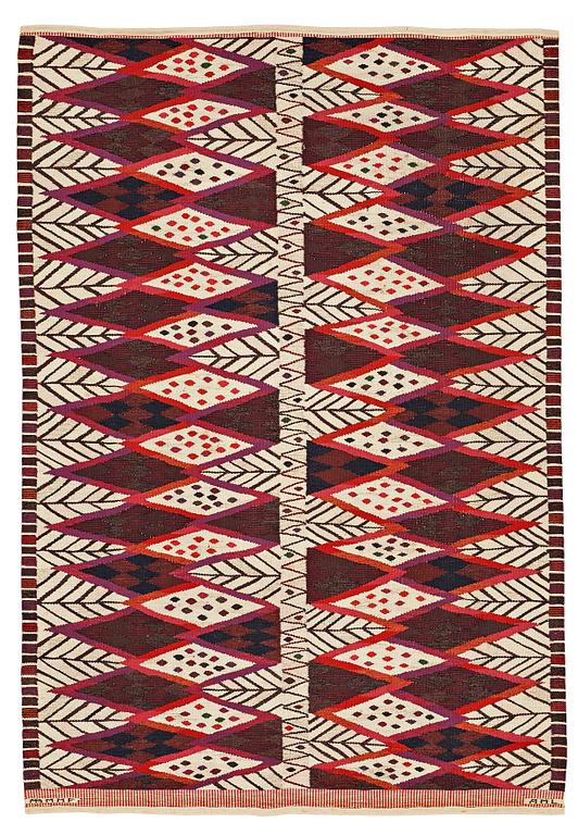 Ann-Mari Lindbom, gift Forsberg, MATTO, "Stammen", a tapestry variant, ca 270,5 x 186,5 cm, signed AB MMF AML.