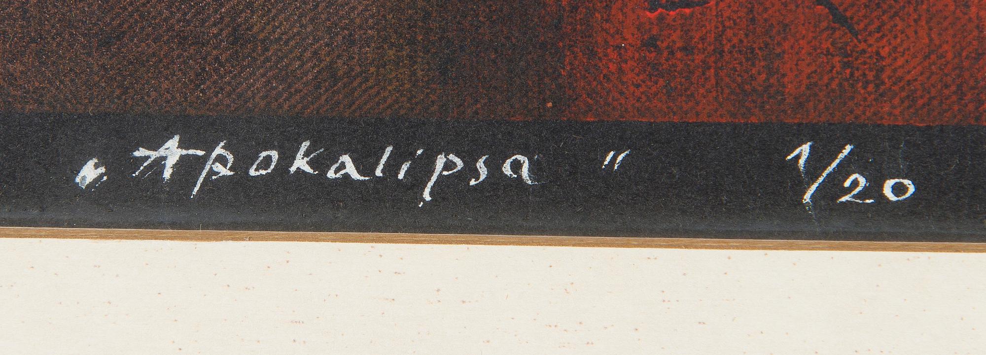 Janina Kraupe-Świderska, "Apokalipsa".