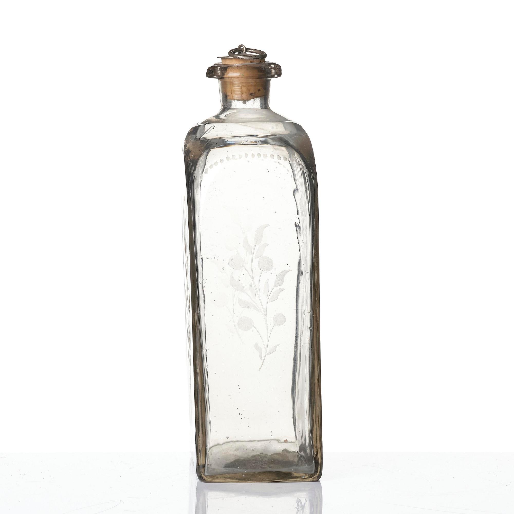 Aquavit bottle, Sweden early 19th century.