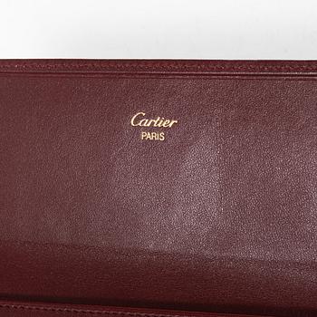 Cartier, wallet, vintage.