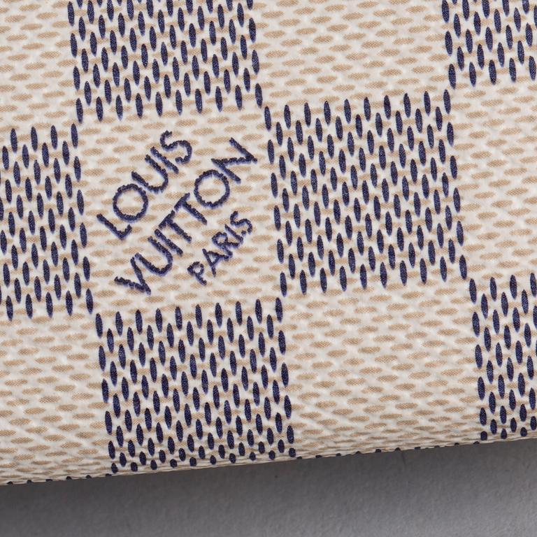 LOUIS VUITTON, "Damier Azur Sarah Wallet", wallet.