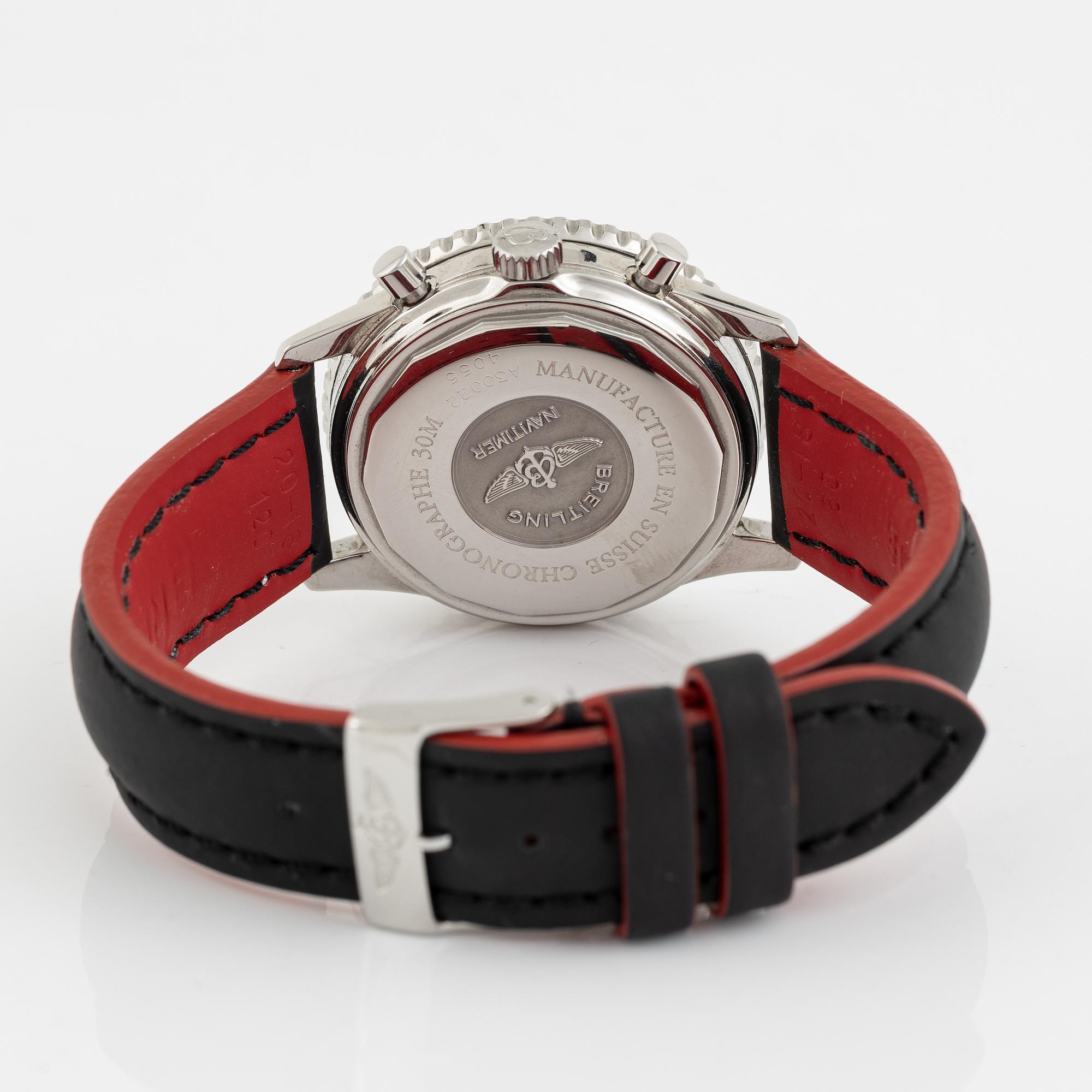 Breitling, Navitimer, 92, chronograph, wristwatch, 38 mm.