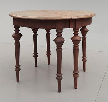 BORD, 2 delat, 1800-talets andra hälft.
