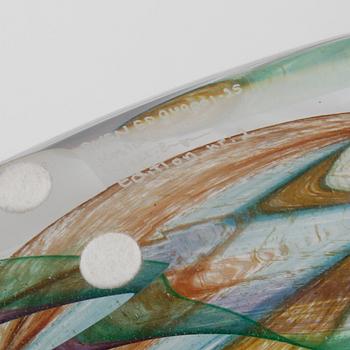 KJELL ENGMAN, skulptur, glas, Kosta Boda. Signerad samt numrerad Edition nr: 2.