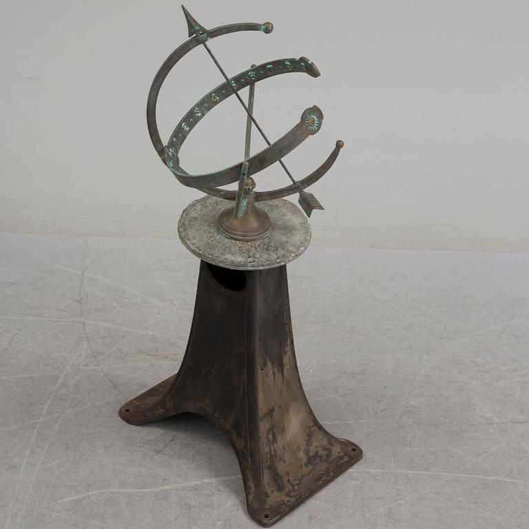 a sundial from the second half of the 20th century.