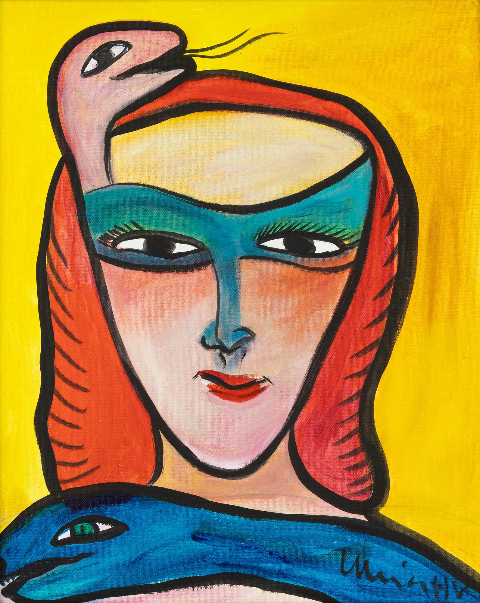 Ulrica Hydman-Vallien, Ansikte med orm.