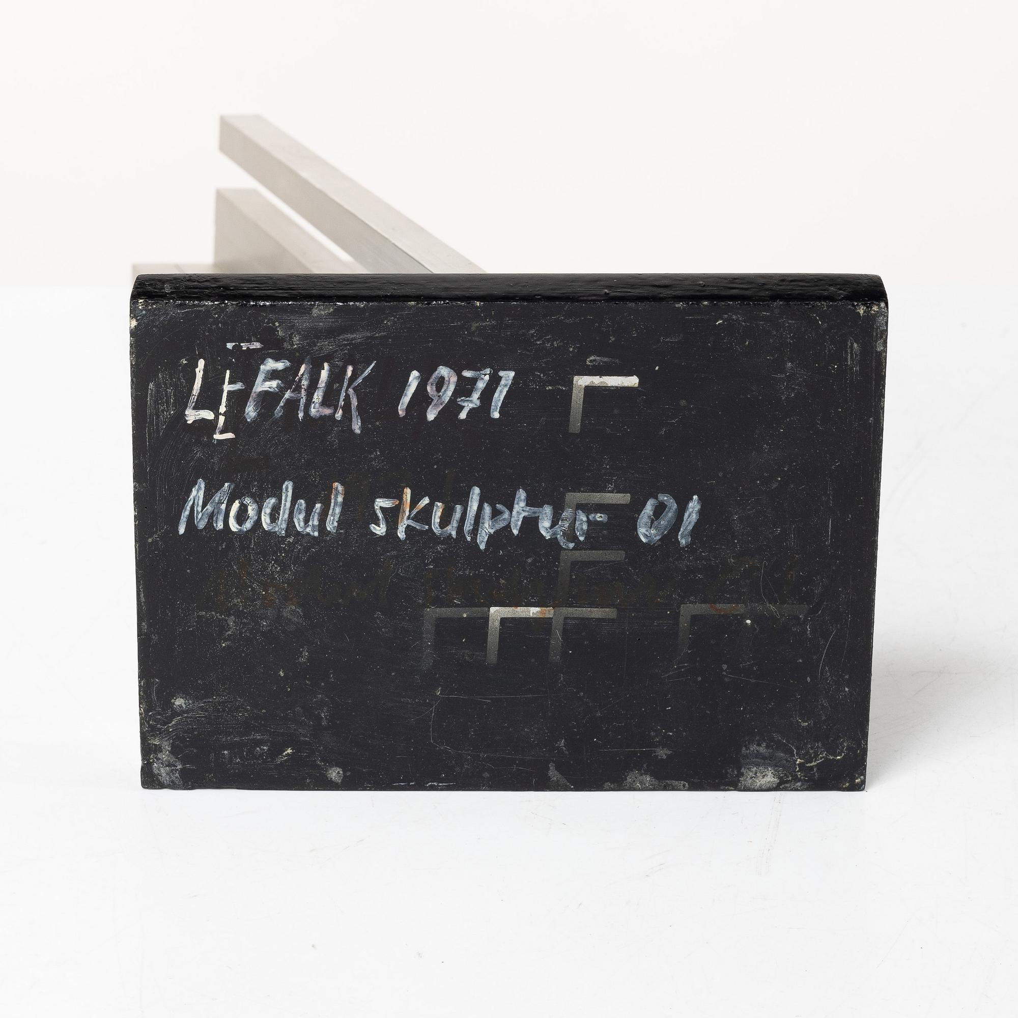 Lars Erik Falk, "Modul skulptur 01".
