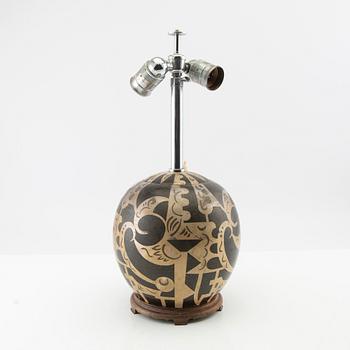 Württembergische Metallwarenfabrik, "Ikora" Table Lamp 1920s/30s.