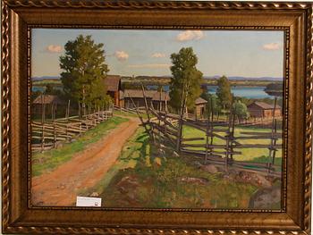 ALTZAR, ANDERS. Olja på duk, sign o dat 1931.