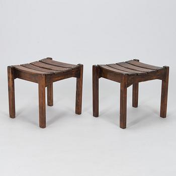 Reima and Raili Pietilä, A pair of stools. Designed in 1966.